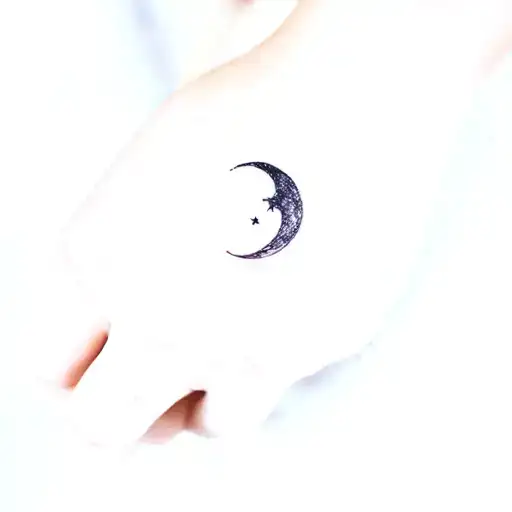 Little Moon Tattoo Associated With The Singer Jonghyon