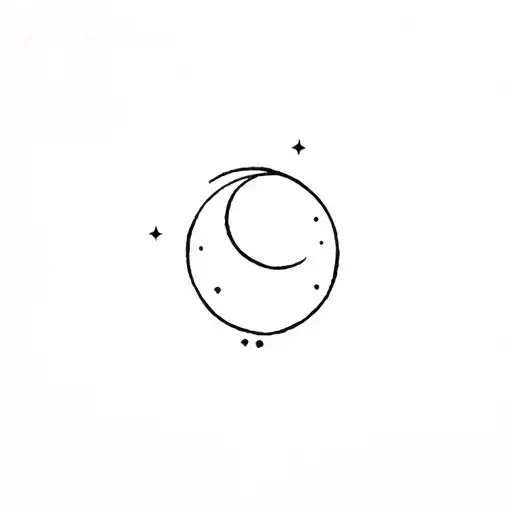 Little Moon Tattoo Associated With The Singer Jonghyon