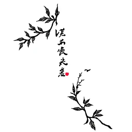 Lion City And The Inscription With A Branch