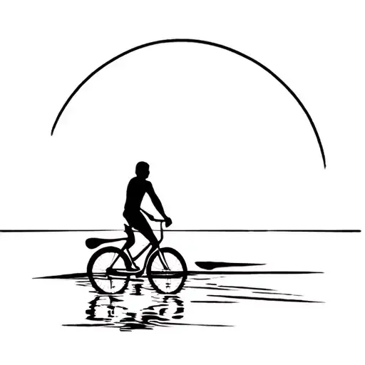 Sunset Bicycle Stand Up Paddle