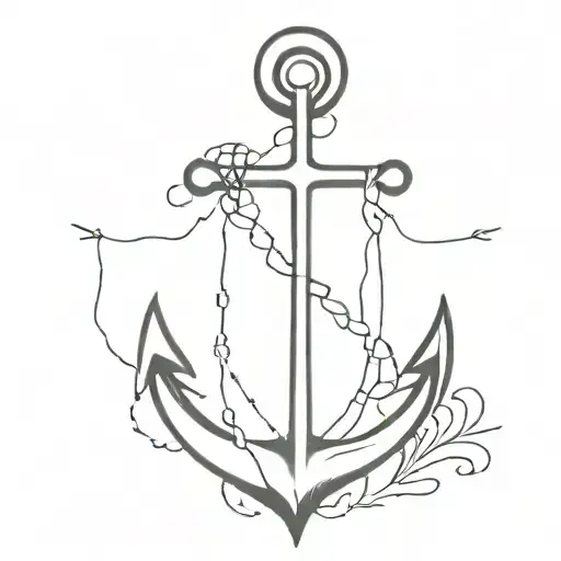 The Word Odessa And An Anchor