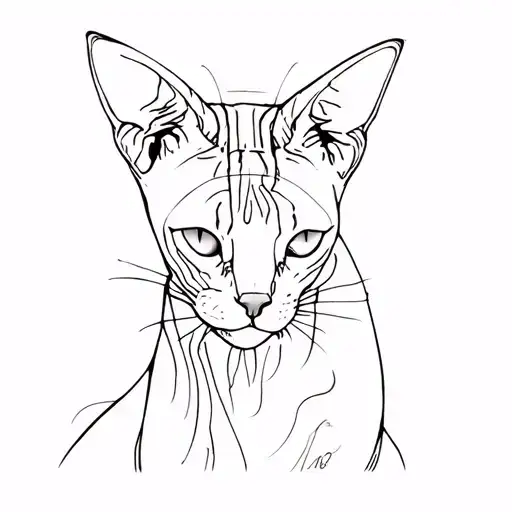 A Sphynx Cat