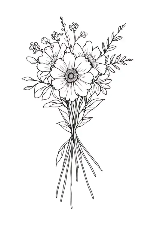 Birth Month Flower Bouquet