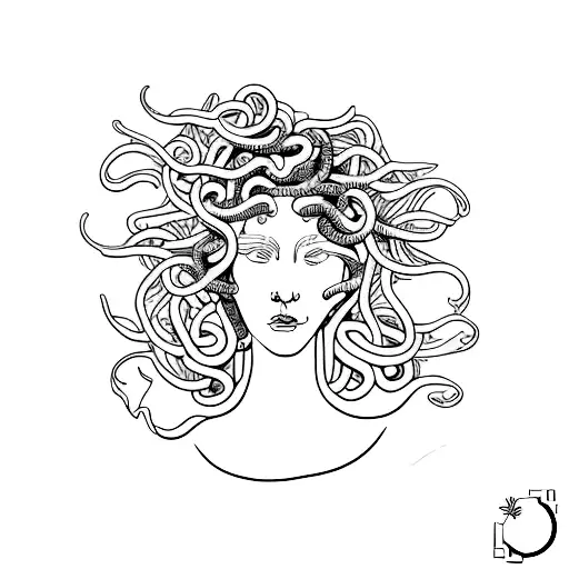 Medusa Broken Porcelain