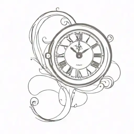 Wall Antique Clock