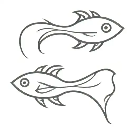 Neda Symbol As Fish