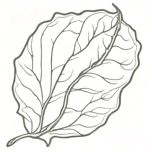 Tobacco Leaf With Details