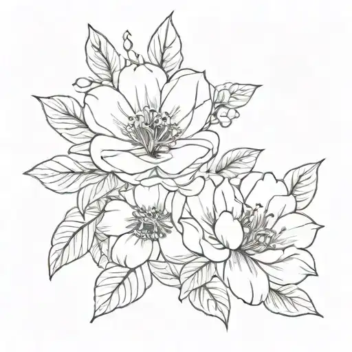 Birth Flower Bouquet