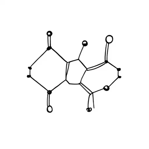 Anxiety Molecule Shaped Like