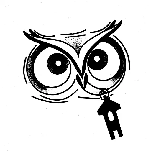 Owl With A Key