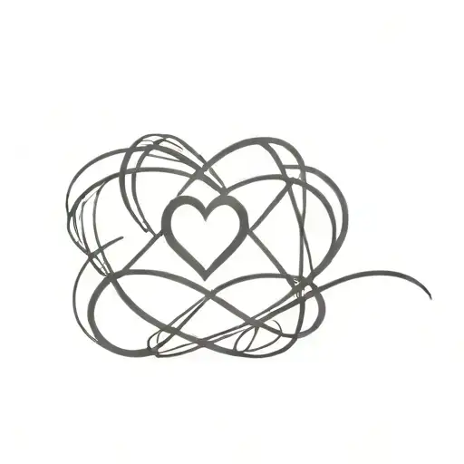 Infinity Symbol With Heart
