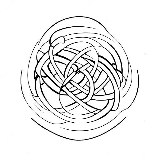 Blood Drop And Dna & Infinity Sign