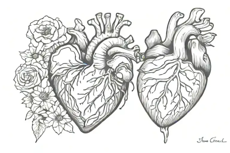 Religious Anatomical Heart