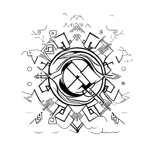 Symbolic Representation Of Overcoming Anxiety