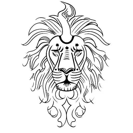 Leo Lion With Francesco Name