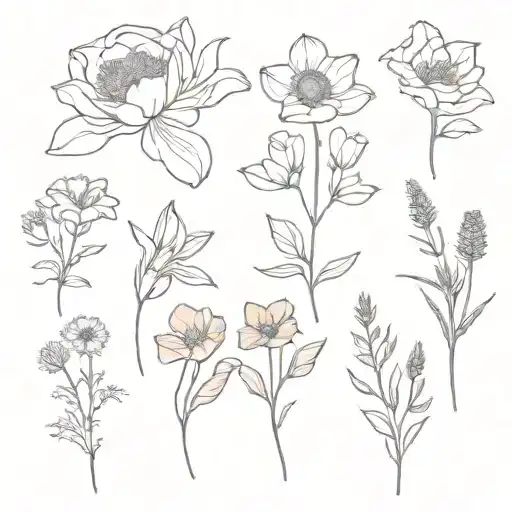 September And June Birth Flowers Growing