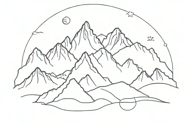 Los Andes Mountain Range