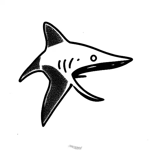 Blacktip Reef Shark Tooth