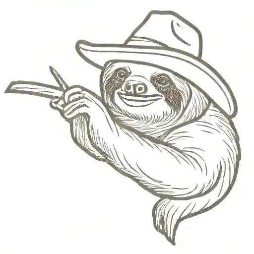 Sloth Cowboy