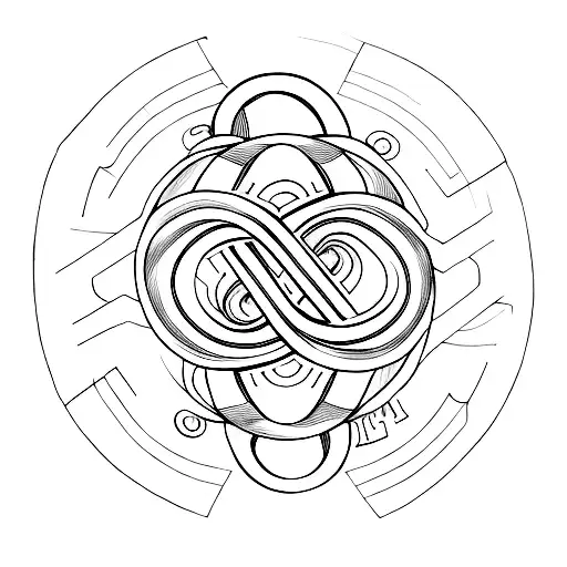 Infinity Symbol With Names Sofia And Jake