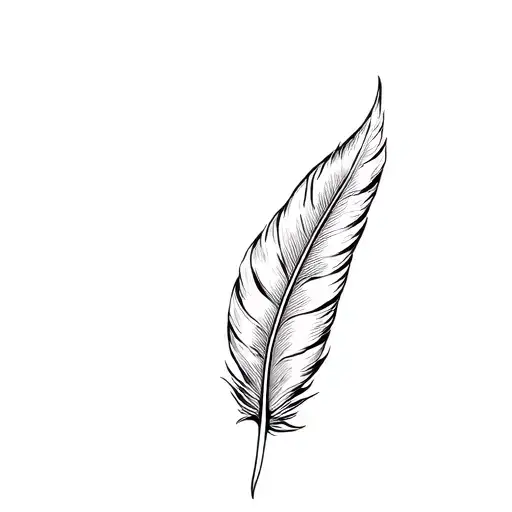 Battleship Feather Design
