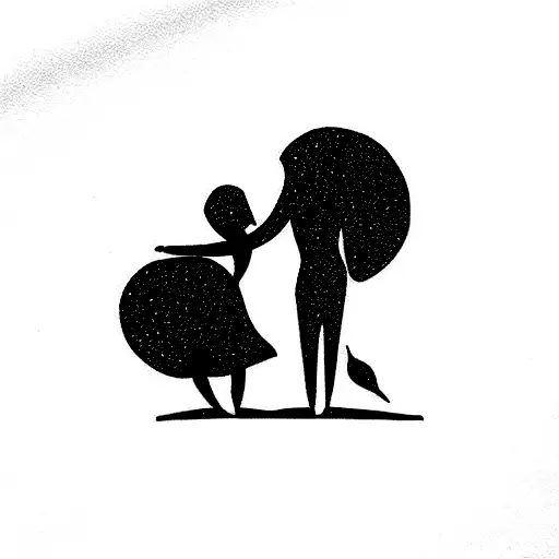 Two People In Love Full Body