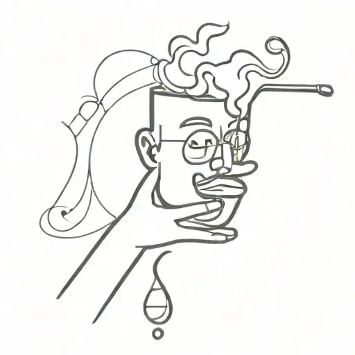 Frend Alcohol Smoke Gambling Themed