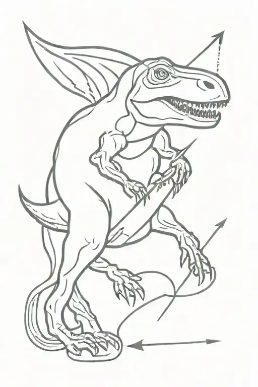 Initial Gps Point Arrow A And T Rex