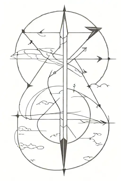 Arrow Point Gps And Initial To And T