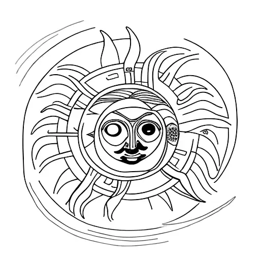 Icarus Looking At The Sun