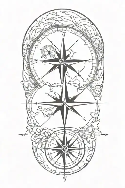 Compass And Map
