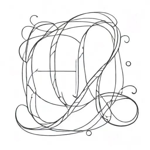 Fine Line Tattoo With All The Letters Of Brayden Forming A Unique Design