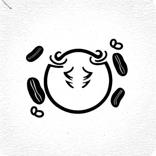 Coffee Beans With Face