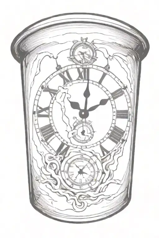 Salvador Dali's Melting Clock Face