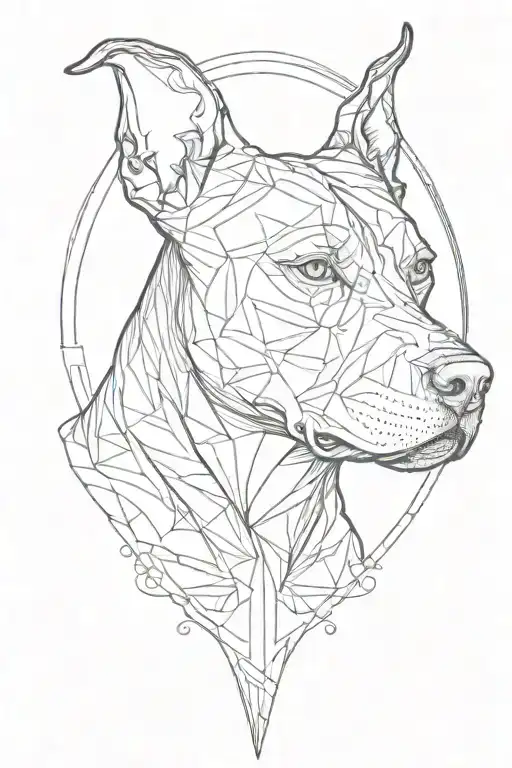 Pitbull Looking At The Sky