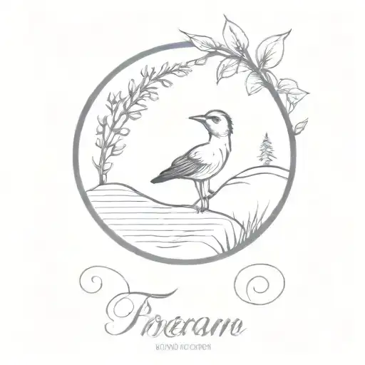 Small Forearm Tattoo Country