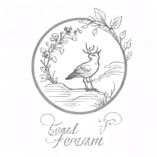 Small Forearm Tattoo Country Music