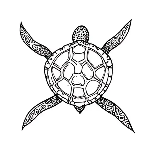 Turtle Bali Traditional Inspired