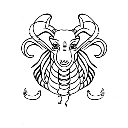Aries Capricorn With Clove Small Designs