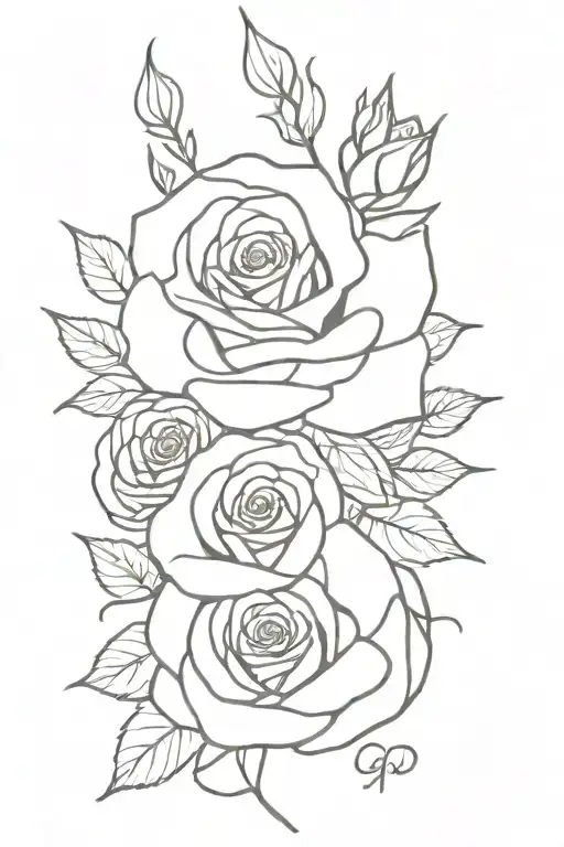 God Is My Oath With Roses As Background Black