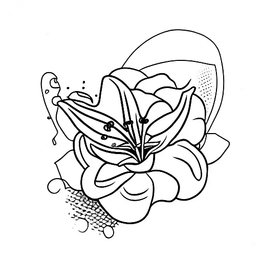 Lily With A Birth Date