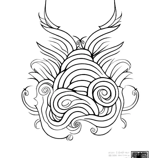 111 Tattoo Line Design