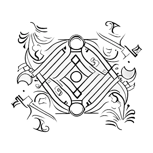 A Vibrant And Abstract Representation Of A Jack Of Hearts Playing Card