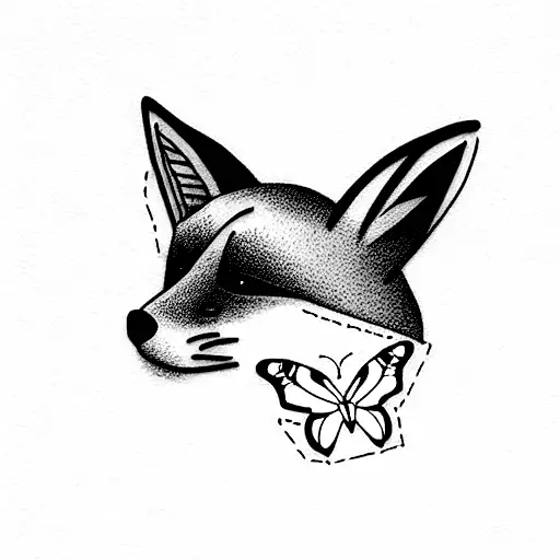 Fox & Butterfly