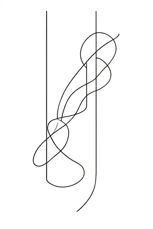 Abstract Thin Smooth Neat Lines