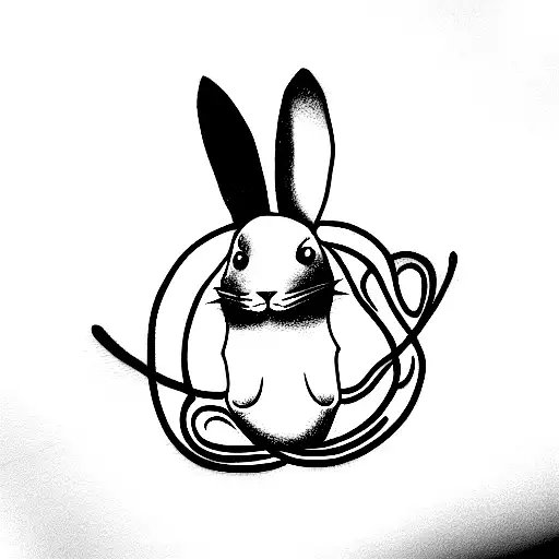 Car And Bunny With Infinity