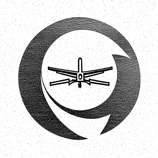 A Small Planet With A Plane To Represent Distant Relationships