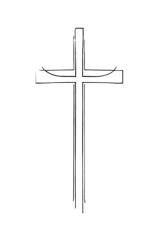 Fine Line Armor Of God Christian Cross