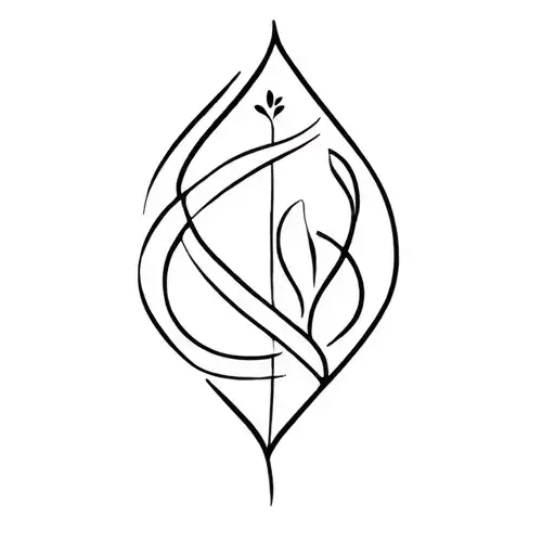 Mom Tattoo Inspired Design Combining Elements