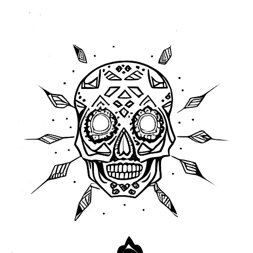 Skull Mexican